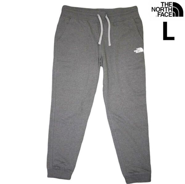 US限定新品 ノースフェイス スウェット ハーフドーム ジョガー パンツ L グレー THE NORTH FACE 日本未発売