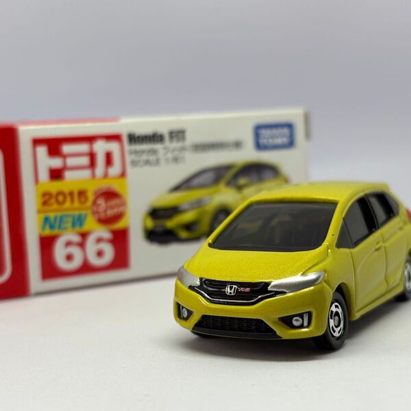 【開封品】トミカ No.66 Honda フィット 初回特別仕様