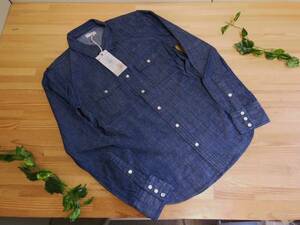  новый товар #nano universe Nano Universe # Western Denim рубашка M