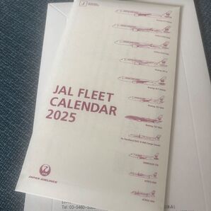 JAL卓上カレンダー2025オマケ付き