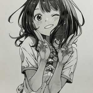 手描きイラスト 鉛筆画 B5 No.10