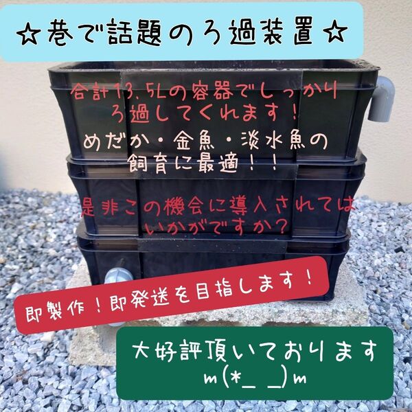 入荷しました!!ソーラーポンプセット ろ過 装置 めだか 金魚 ビオトープ