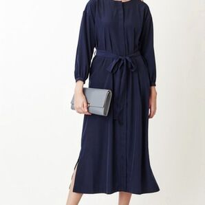 AIMER フロントボタンドロップショルダーワンピース Mサイズ