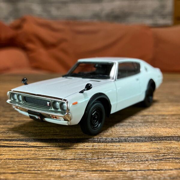 ★美品★ 国産名車プレミアムコレクション 1/43 日産スカイライン2000GT-R 旧車 ケンメリ ミニカー