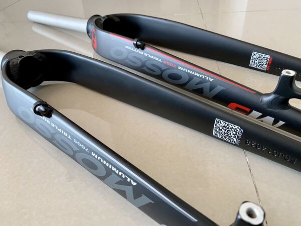 送料無料 26インチMTB用 MOSSO FK-M5 ポストマウントDISKブレーキ専用品
