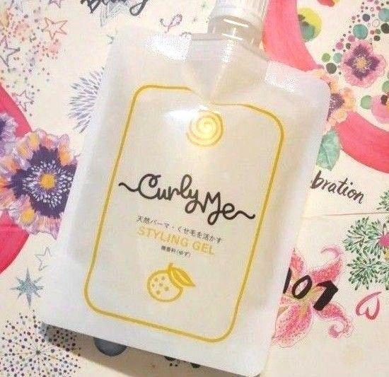 【新品・未開封】Curly Me カーリーミー ヘアースタイリングジェル 詰め替え用 150g 柚子の香り