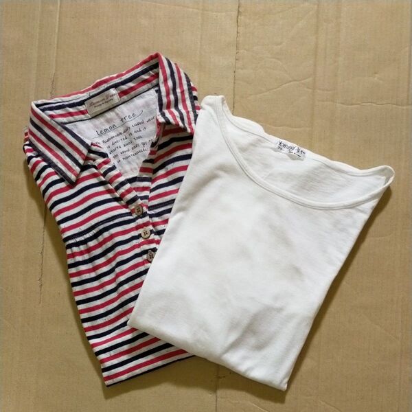 古着 ボーダー半袖&長袖Tシャツ