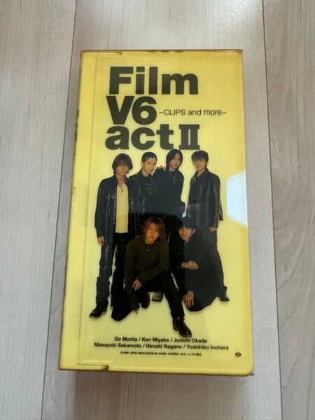 Film V6 actⅡ -CLIPS and more- VHS ビデオ