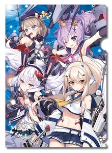 秋フェス アズールレーン 2周年感謝祭 抽選会 景品 SR賞 クリアファイル　綾波 ラフィー ジャベリン Z23 秋葉原 Yostar キャンペーン