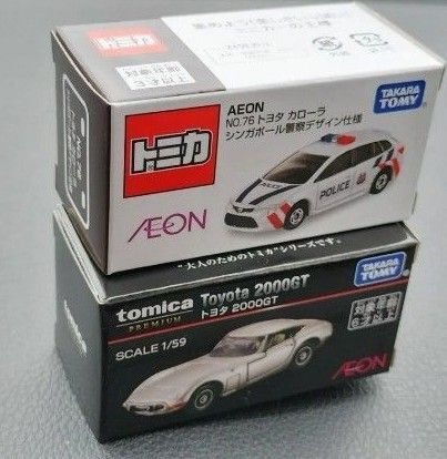 AEON トミカ トミカプレミアム トヨタ2000GT 警察