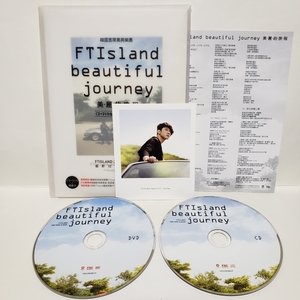 【即決価格】FTISLAND★beautiful journey★CD＋DVD＋フォトブック★台湾盤〈ミンファン トレカ付き〉良好★ホンギ ジェジン スンヒョン