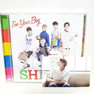 【超貴重!!!】SHINee★日本盤アルバム I’m your Boy★通常盤 12曲収録+撮りおろし28Pブックレット オニュ トレカ付き 中古 