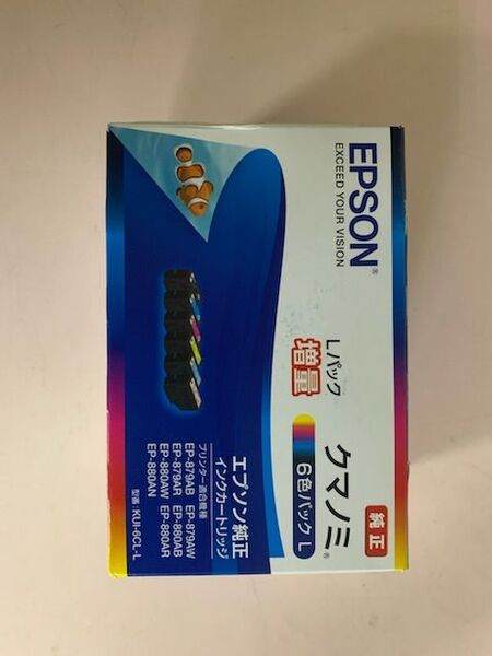 EPSON クマノミ インクカートリッジ KUI-6CL-L