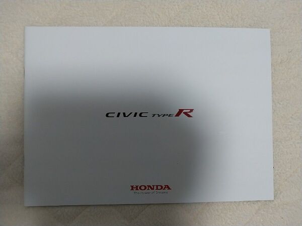HONDA ホンダ シビック タイプR FK8 カタログ