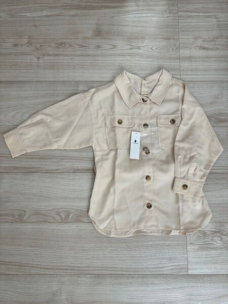 【新品】GLOBALWORK ベルトツキCPOシャツ アウター 110cm