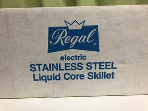 ★Regal STAINLESS STEEL Liquld Core Skillet ナベ フタ２点セット