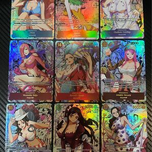 9点セットコミパラ ACG ワンピースカードゲーム 観賞用 展示用 レプリカ レディース①