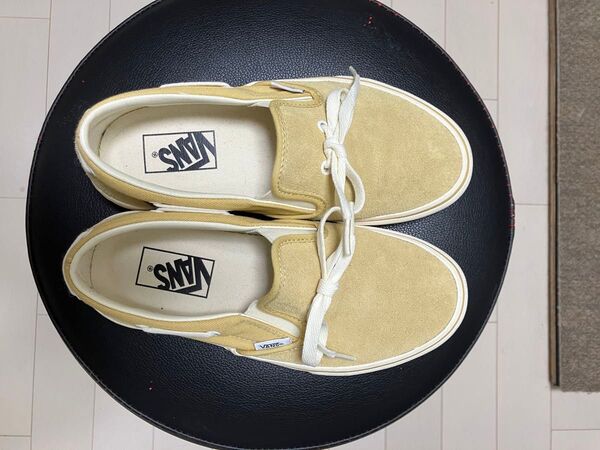 VANS バンズ スリッポン ベージュ系
