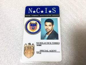 ☆ アメリカ 人気 犯罪捜査系 ドラマ NCIS ネイビー犯罪捜査班 グッズ SA ニコラス ニック トーレス ウィルマー バルデラマさん IDカード☆