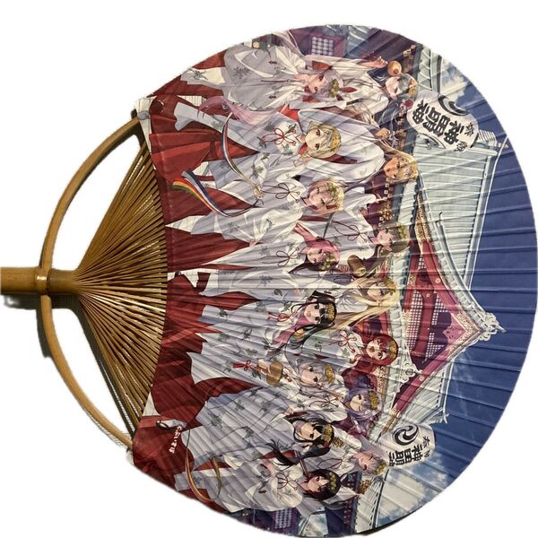 神田明神納涼祭り×ぶいすぽ コラボうちわ