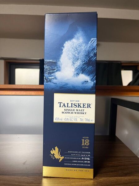 タリスカー18年 旧ラベル 箱付き未開封