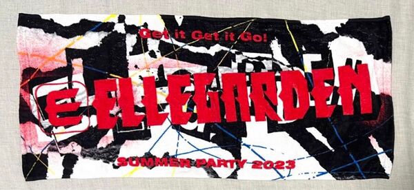 ELLEGARDEN SUMMER PARTY 2023 フェイスタオル エルレガーデン ライブグッズ