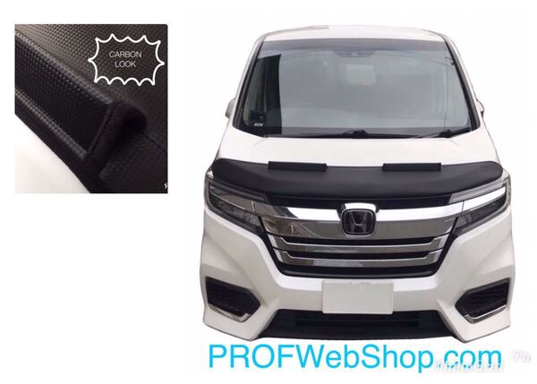 ホンダ ステップワゴン RP5 ハイブリッド用 ノーズブラ PROF カーボンルック