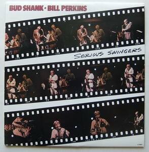 ◆ BUD SHANK - BILL PERKINS Quintet / Serious Swingers ◆ Contemporary C-14031 (promo) ◆ T