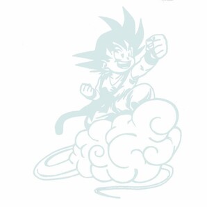 シール ウォールステッカー DBZ ドラゴンボール 悟空 20*17cm 筋斗雲 サイヤ人 防水 カーステッカー パソコン
