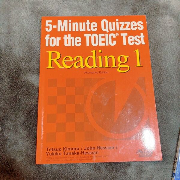 5 Minute Quizzes for the TOEIC Test Reading 1 alternative edition