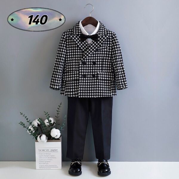 ☆新品☆フォーマル 男の子 セットアップ 入園式 結婚式 スーツ 140cm