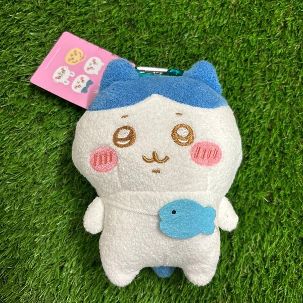ちいかわ ハチワレ ぬいぐるみ がま口ポーチ