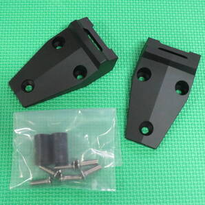 ★☆ LANDROVER DEFENDER ランドローバー ディフェンダー用 アルミビレット ボンネット ヒンジ ブラック 新品★☆