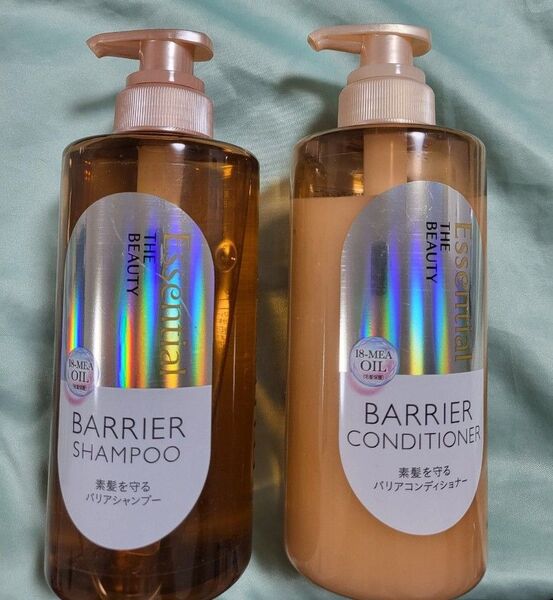 花王 Essential THE BEAUTY エッセンシャル ザ ビューティー シャンプー コンディショナー 本体セット ポンプ