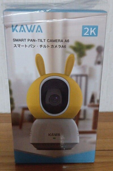KAWA スマートパン チルトカメラA6 ネットワークWi-Fiカメラ ネットワーク ペットカメラ 屋内カメラ Wi-Fiカメラ