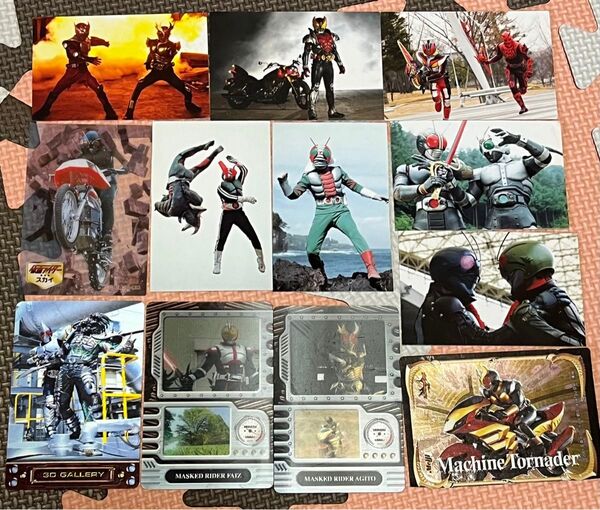 仮面ライダー カード 当時物 食玩 チップス レトロ カルビー 仮面ライダーカード