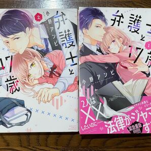 弁護士と17歳 小野アンビ 少女漫画 1〜2巻