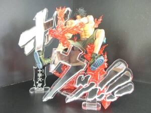 One-piece a-tsuZERO Ace 10 знак огонь акрил plate подставка