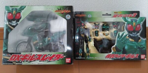 【希少】仮面ライダーギルス 超合金 装着変身3 & DXギルスレイダー