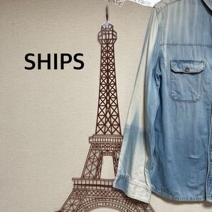 SHIPSJET BLUE デニムシャツ