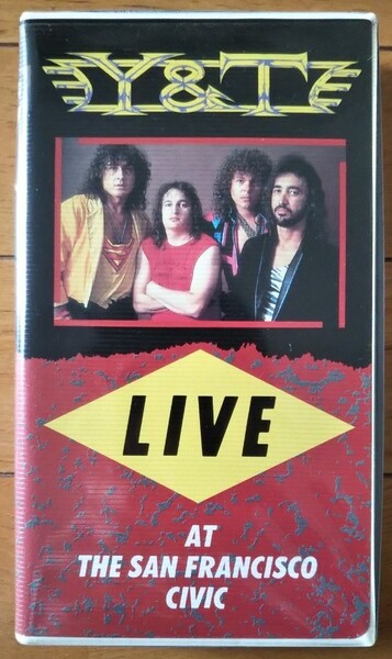 Y&T Live In The San Francisco Civic【日本版VHS】