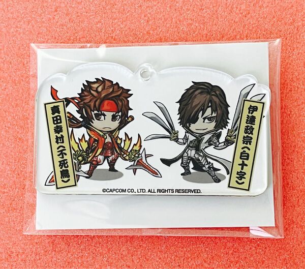 戦国BASARA バサラ祭 2018 夏の陣 アクリルキーホルダー 伊達政宗 真田幸村 アクキー 政宗 幸村 不死鳥 白十字