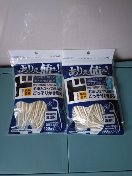 糸ようじ デンタルフロスピック 大容量
