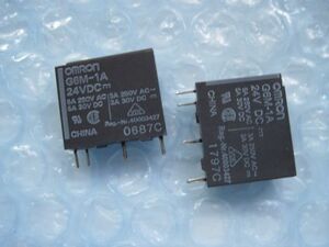 P0052 Omron relay G6M-1A 24DC contact composition SPNO unused goods ., long time period preservation goods 1 piece 