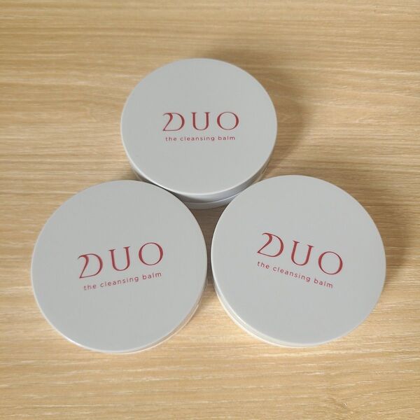 3個セット 赤 DUO デュオ ザ クレンジングバーム 20g