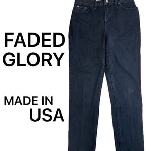 【MADE IN THE USA】FADED GLORY ブラックデニム