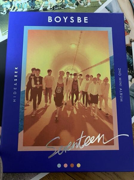 SEVENTEEN 2ND MINI ALBUM BOYS BE SEEK VER
