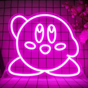 ネオン風LEDライトカービィ