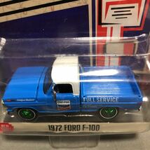 GREENLIGHT 1/64 RANNING ON EMPUTY SERIE 1 1972 FORD F-100 CHEVRON グリーンライト グリーン マシン マシーン シェブロン 新品 未開封_画像5