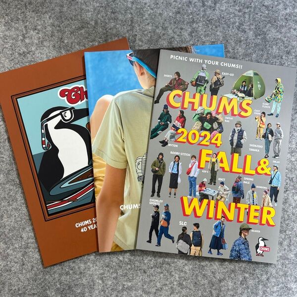 CHUMS チャムス 2023-2024年 カタログ 3冊セット